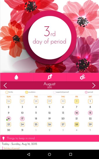 Imagen 1 para Period Calendar, Cycle Tr…