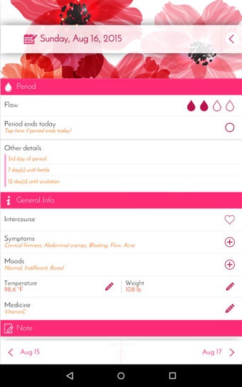 Imagen 3 para Period Calendar, Cycle Tr…