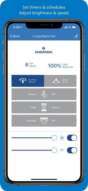 Image 0 for Emerson WIFI Ceiling Fan