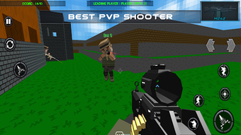 Imagen 2 para Blocky shooting war game:…