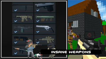 Imagen 0 para Blocky shooting war game:…