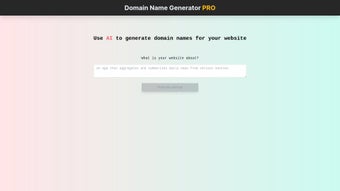 Imagen 0 para Domain Name Generator PRO