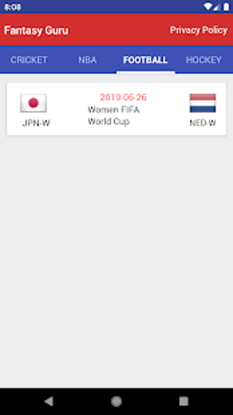 Image 1 for FantainTeam 11 - Expert F…
