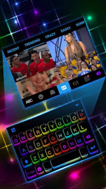 Imagen 3 para Led Colorful Keyboard The…