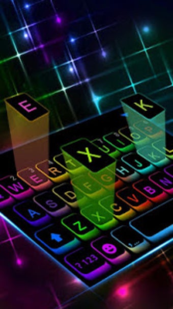 Imagen 0 para Led Colorful Keyboard The…