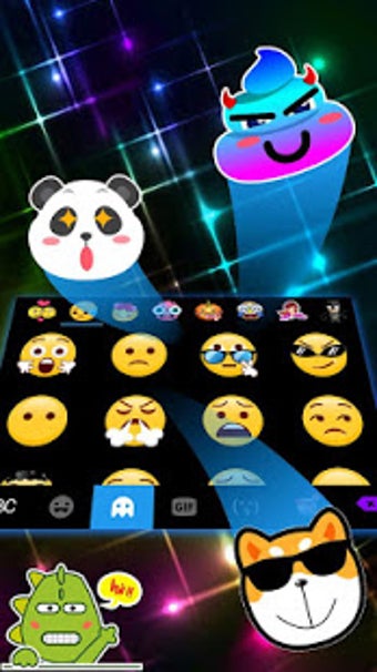 Imagen 2 para Led Colorful Keyboard The…