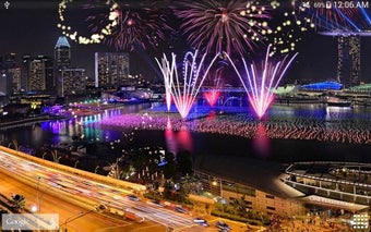 Imagen 3 para Fireworks Night Live Wall…