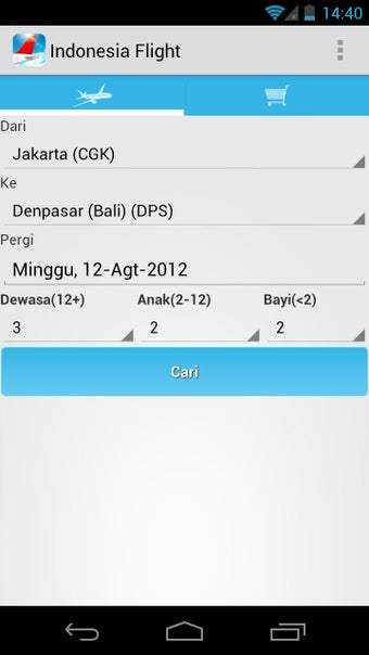 Imagen 1 para Indonesia Flight