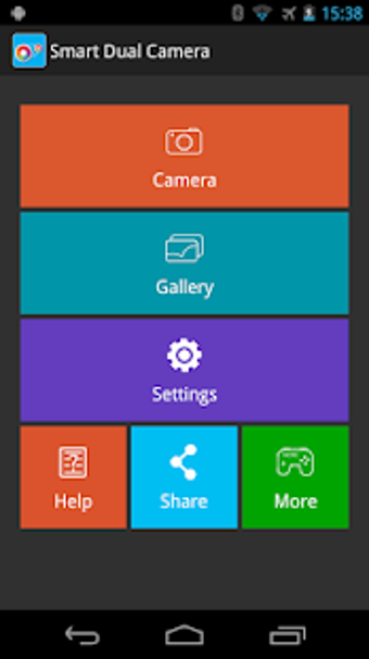 Imagen 1 para Smart Front Back Dual Cam…