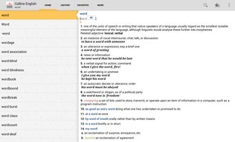 Image 0 for Collins Dictionary Free