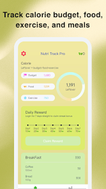 Image 0 for Nutri Track Pro