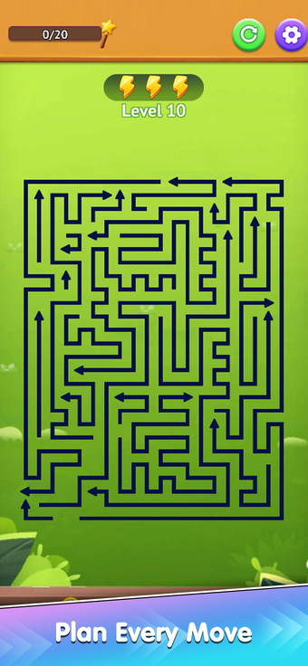 Image 0 for Arrow Shift Path