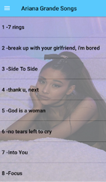 Imagen 0 para Ariana Grande Songs Offli…