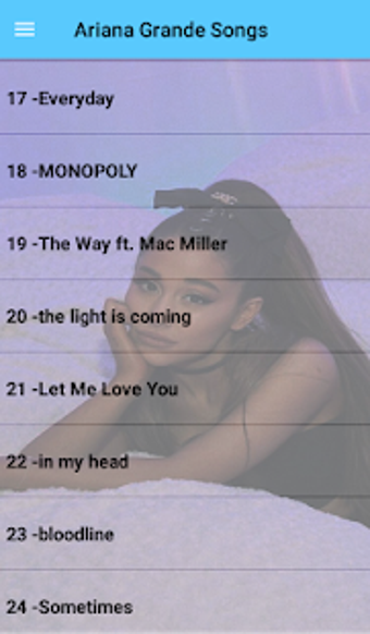 Imagen 0 para Ariana Grande Songs Offli…