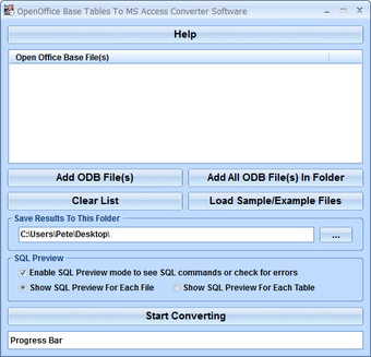 Imagen 0 para OpenOffice Base Tables To…