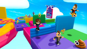 Image 0 for Obby Parkour Race: Multip…
