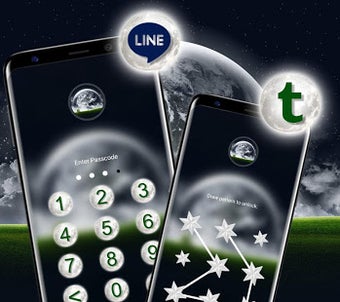 Imagen 3 para Moon Night Launcher Theme