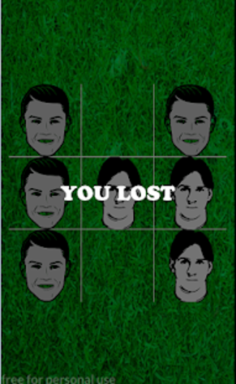 Image 0 for Tic Tac Toe Messi Ronaldo