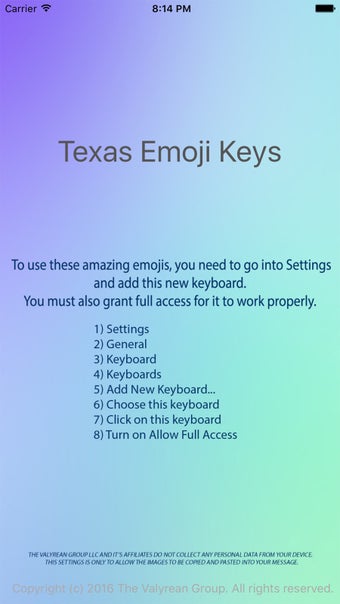 Image 0 for Texas Emoji Keyboard Pro
