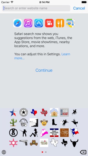 Image 1 for Texas Emoji Keyboard Pro