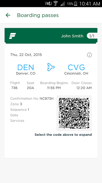 Imagen 2 para Frontier Airlines