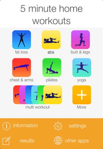 Image 0 for 5 Minute Home Workouts: e…