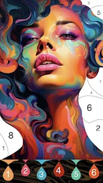 Imagen 0 para Fluid Color Paint By Numb…