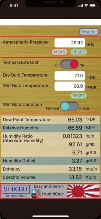 Image 2 for HumidCalc