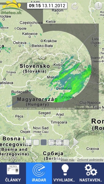 Imagen 0 para iMeteo.sk Weather FREE