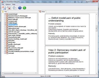 Image 0 for Easy PowerPoint Recovery