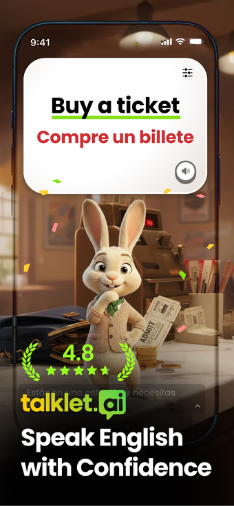 Imagen 0 para Talklet: AI English Coach