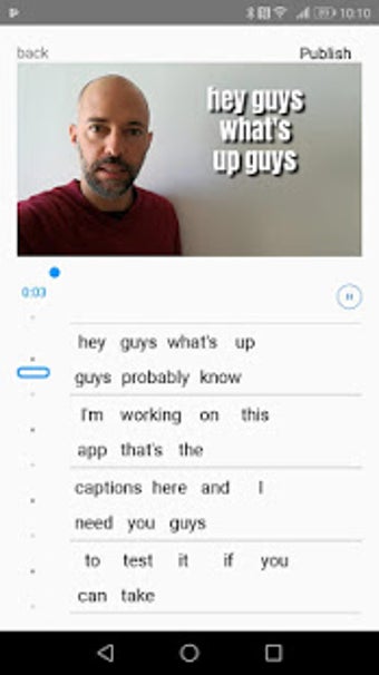 Image 2 for AutoCap - automatic video…