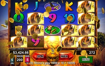 Image 2 for Rhino Gold Slot Machine F…