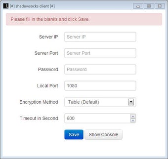 Image 0 for Shadowsocks Client