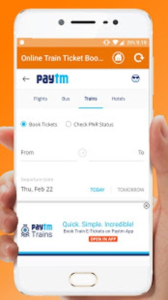 Image 0 for Online Train Ticket Booki…