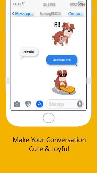 Image 2 for BulldogEMOJI - Bulldog Em…