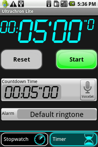 Image 1 for UltraChron Stopwatch Lite