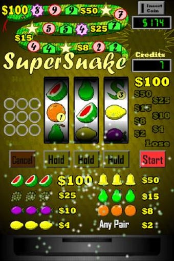 Image 1 for Super Snake Slot Machine