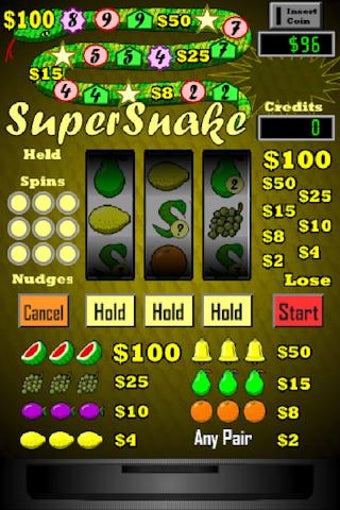 Image 0 for Super Snake Slot Machine