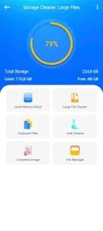 Imagen 0 para Storage Cleaner: Large Fi…