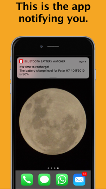 Image 1 for Bluetooth Battery Watcher