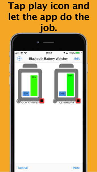 Image 3 for Bluetooth Battery Watcher