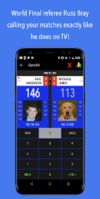 Image 3 for Russ Bray Darts Scorer Pr…