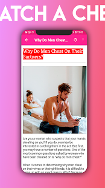 Image 1 for Catch a Cheating Lover