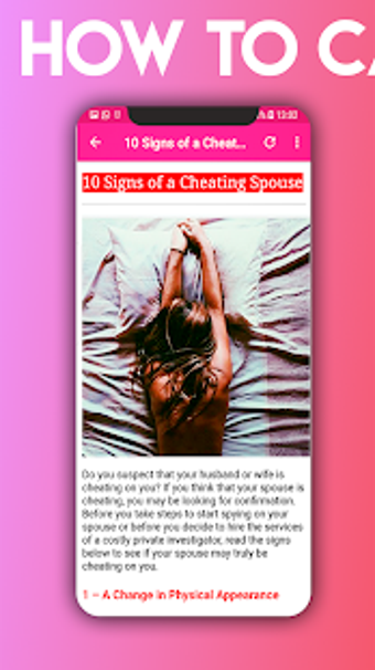 Image 2 for Catch a Cheating Lover