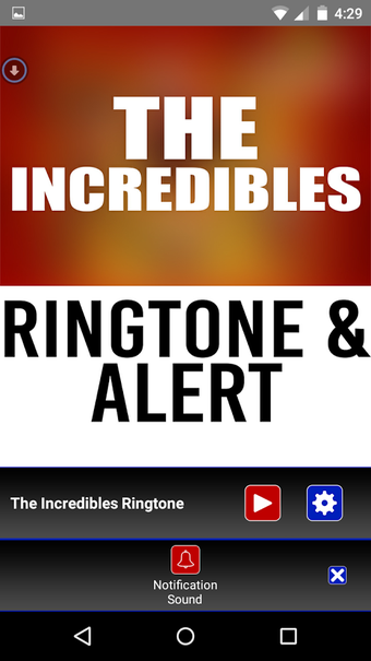 Image 1 for The Incredibles Theme Rin…