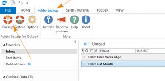 Imagen 0 para Folder Backup for Outlook