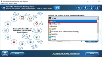 Imagen 0 para SysInfo Mac Webmail Backu…
