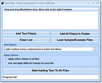 Image 0 for Add Data, Text & Characte…