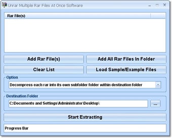 Image 0 for Unrar Multiple Rar Files …